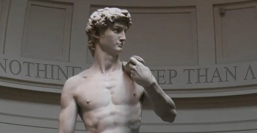 imagen de la escultura del David de Miguel Àngel