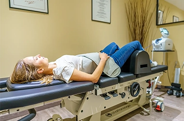 Paciente de descompresión espinal